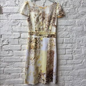 ELIE TAHARI Sz 2 XS Silk Sheath Dress